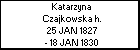 Katarzyna Czajkowska h.