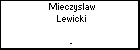 Mieczyslaw Lewicki