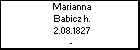 Marianna Babicz h.