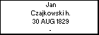 Jan Czajkowski h.