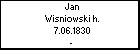 Jan Wisniowski h.