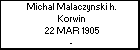 Michal Malaczynski h. Korwin