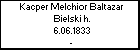 Kacper Melchior Baltazar Bielski h.
