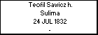 Teofil Sawicz h. Sulima