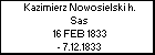 Kazimierz Nowosielski h. Sas