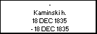 - Kaminski h.