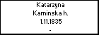 Katarzyna Kaminska h.