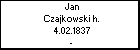 Jan Czajkowski h.
