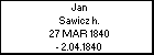 Jan Sawicz h.