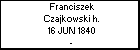 Franciszek Czajkowski h.