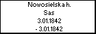 Nowosielska h. Sas