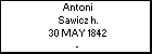 Antoni Sawicz h.