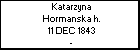 Katarzyna Hormanska h.