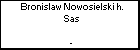 Bronislaw Nowosielski h. Sas