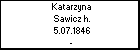 Katarzyna Sawicz h.