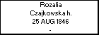 Rozalia Czajkowska h.