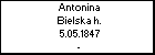 Antonina Bielska h.