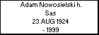 Adam Nowosielski h. Sas