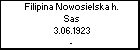Filipina Nowosielska h. Sas