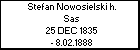 Stefan Nowosielski h. Sas