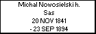 Michal Nowosielski h. Sas