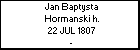 Jan Baptysta Hormanski h.