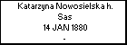 Katarzyna Nowosielska h. Sas