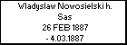 Wladyslaw Nowosielski h. Sas
