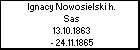 Ignacy Nowosielski h. Sas