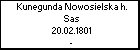 Kunegunda Nowosielska h. Sas