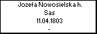 Jozefa Nowosielska h. Sas