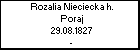 Rozalia Nieciecka