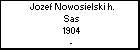 Jozef Nowosielski h. Sas
