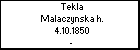 Tekla Malaczynska h.