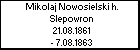 Mikolaj Nowosielski h. Slepowron