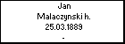 Jan Malaczynski h.