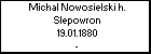 Michal Nowosielski h. Slepowron