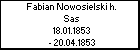 Fabian Nowosielski h. Sas