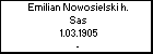 Emilian Nowosielski h. Sas