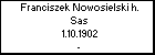 Franciszek Nowosielski h. Sas
