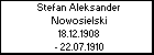 Stefan Aleksander Nowosielski